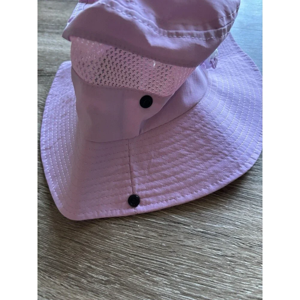 Baby Sun Hat Toddler Girls Bucket for Small Kids UPF 50+ Protective Child Purple